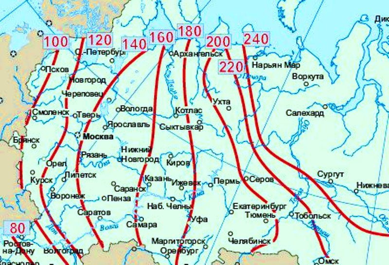 Глубина промерзания грунта в ярославской области для фундамента